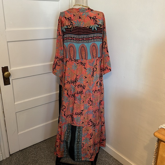 Pamela V Boho silk Dress - Picture 3 of 4